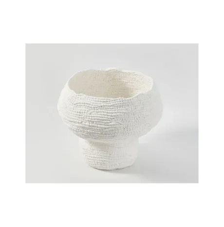 Coiled White Bowl
