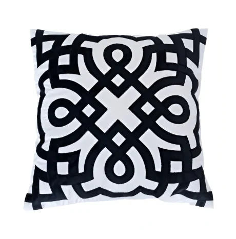 Byron Black Cushion