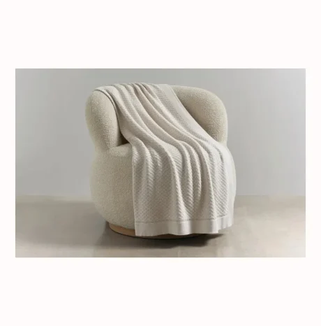 Basketweave Throw - Cotton
